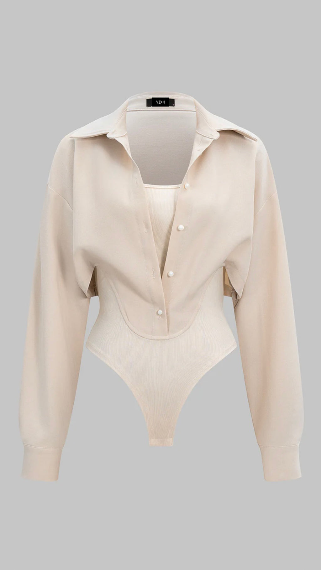 Ivory Authority Bodysuit