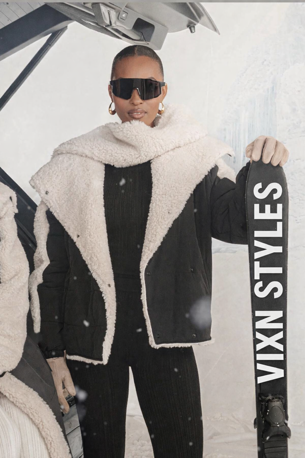 Snow Luxe Sherpa Coat