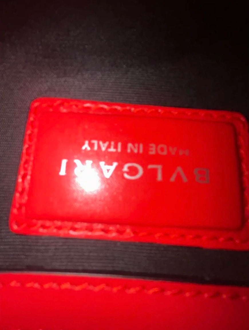 BVLGARI Serpenti Leather Handbag