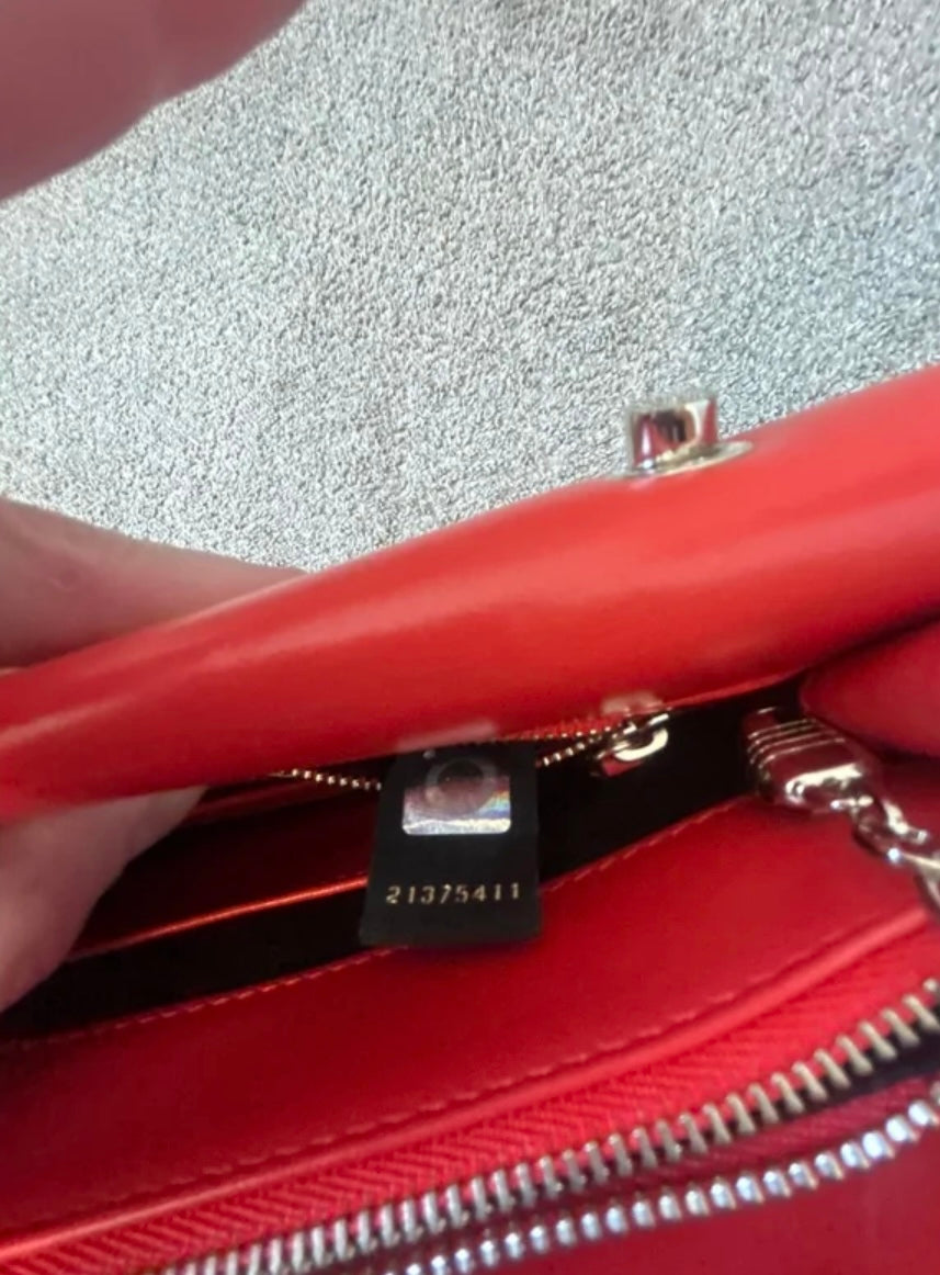 BVLGARI Serpenti Leather Handbag