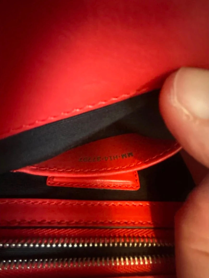 BVLGARI Serpenti Leather Handbag