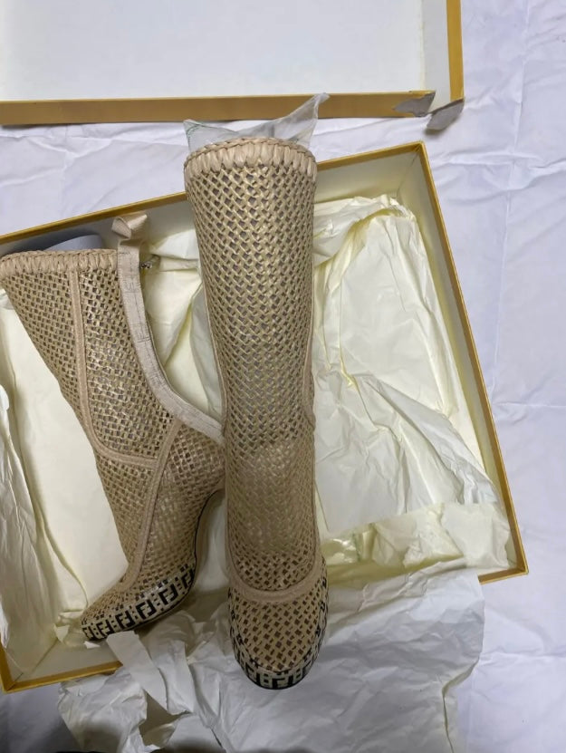 Fendi Cloth Boots