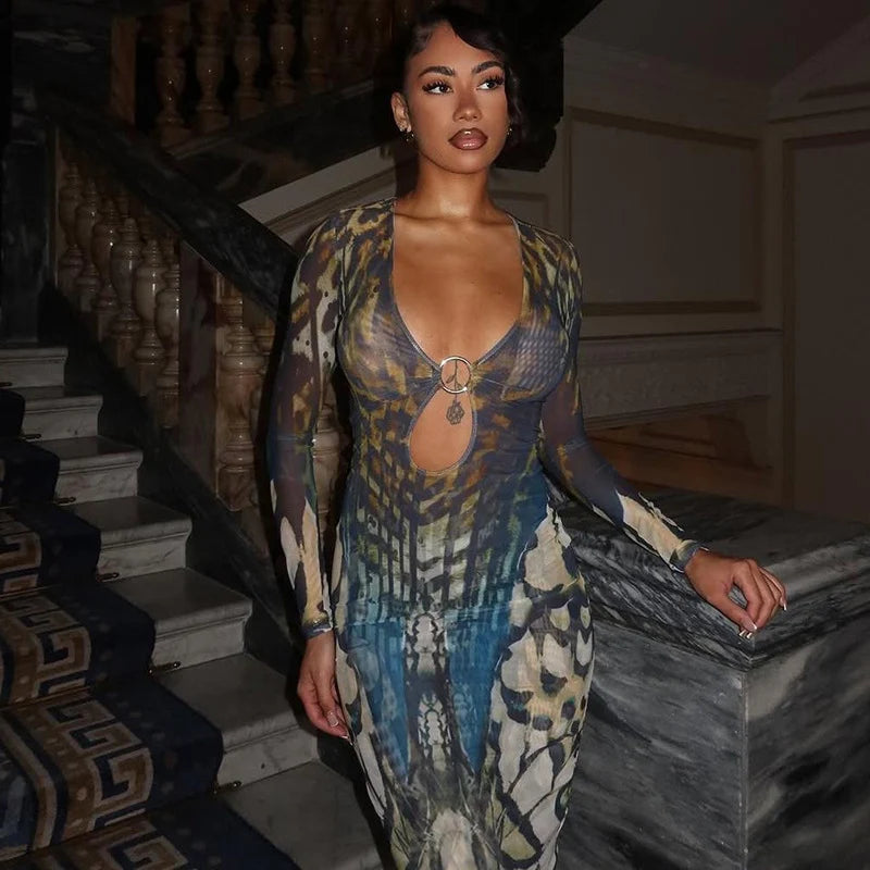 Goddess Mosaic Dress