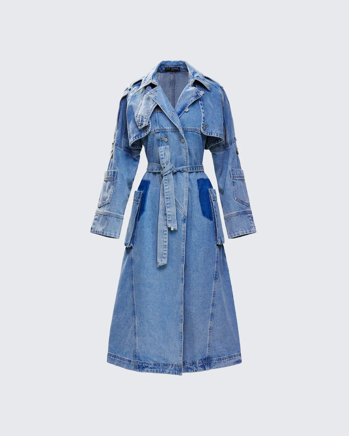 Denim Devotion Trench