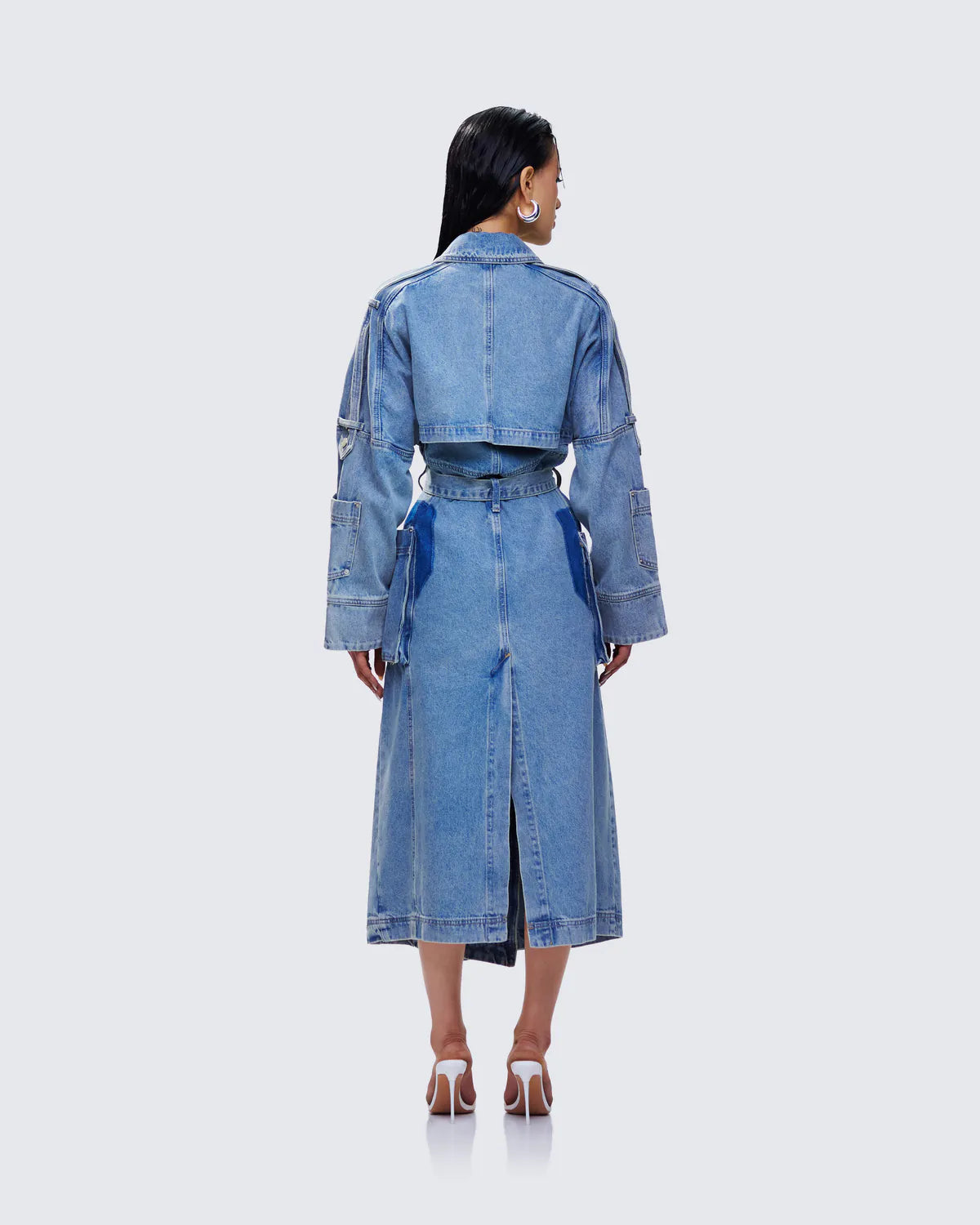 Denim Devotion Trench