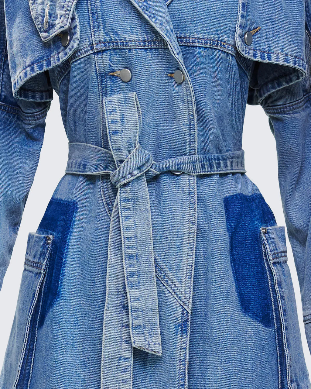 Denim Devotion Trench