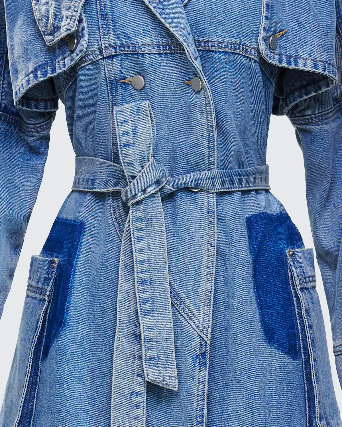 Denim Devotion Trench