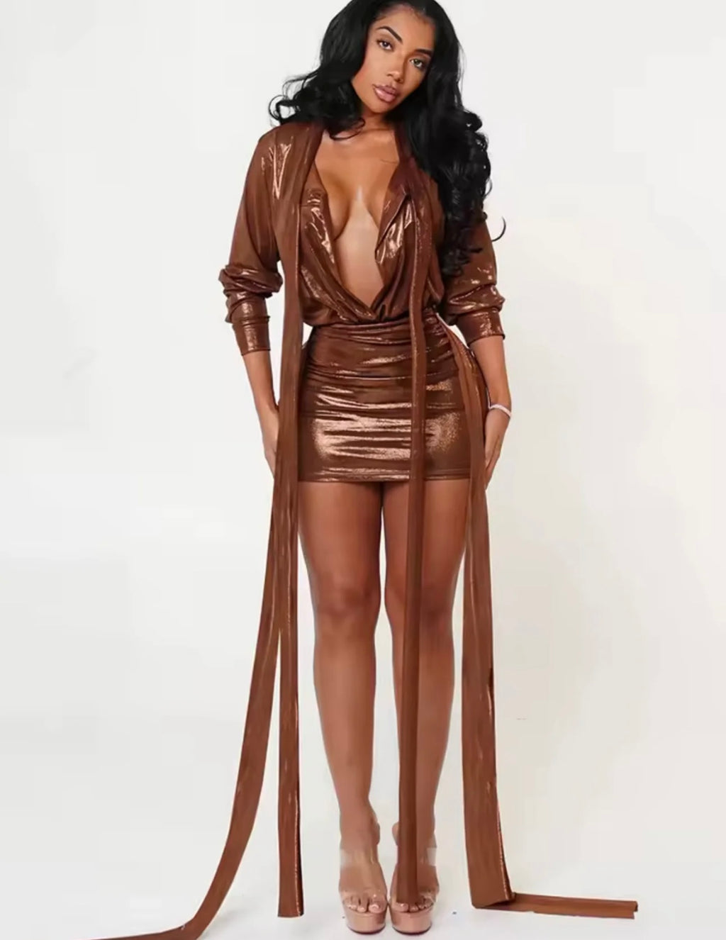 Liquid Lust Mini Dress