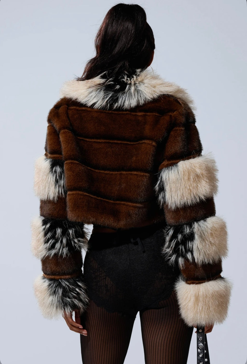 Midnight Heiress Fur Jacket