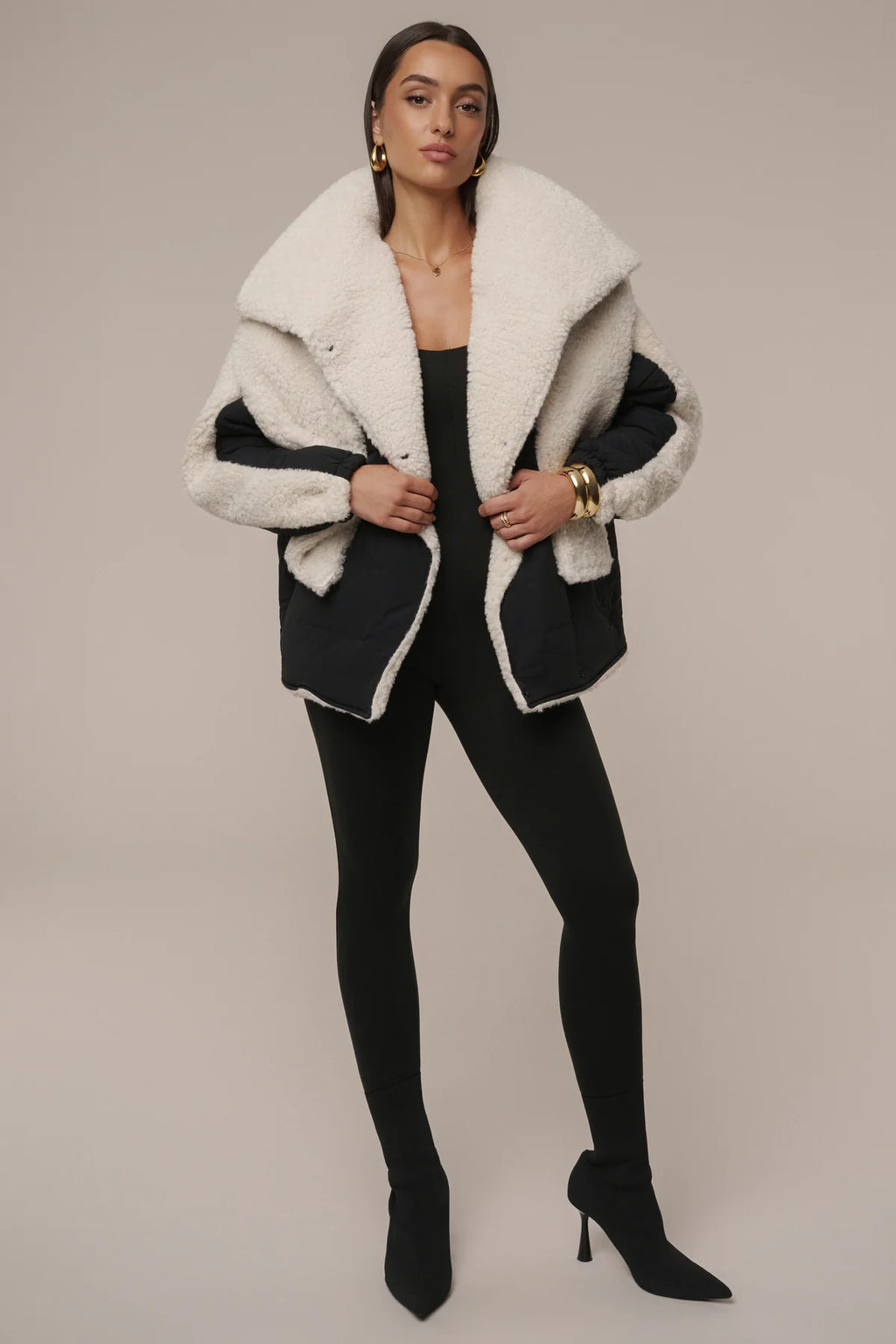 Snow Luxe Sherpa Coat
