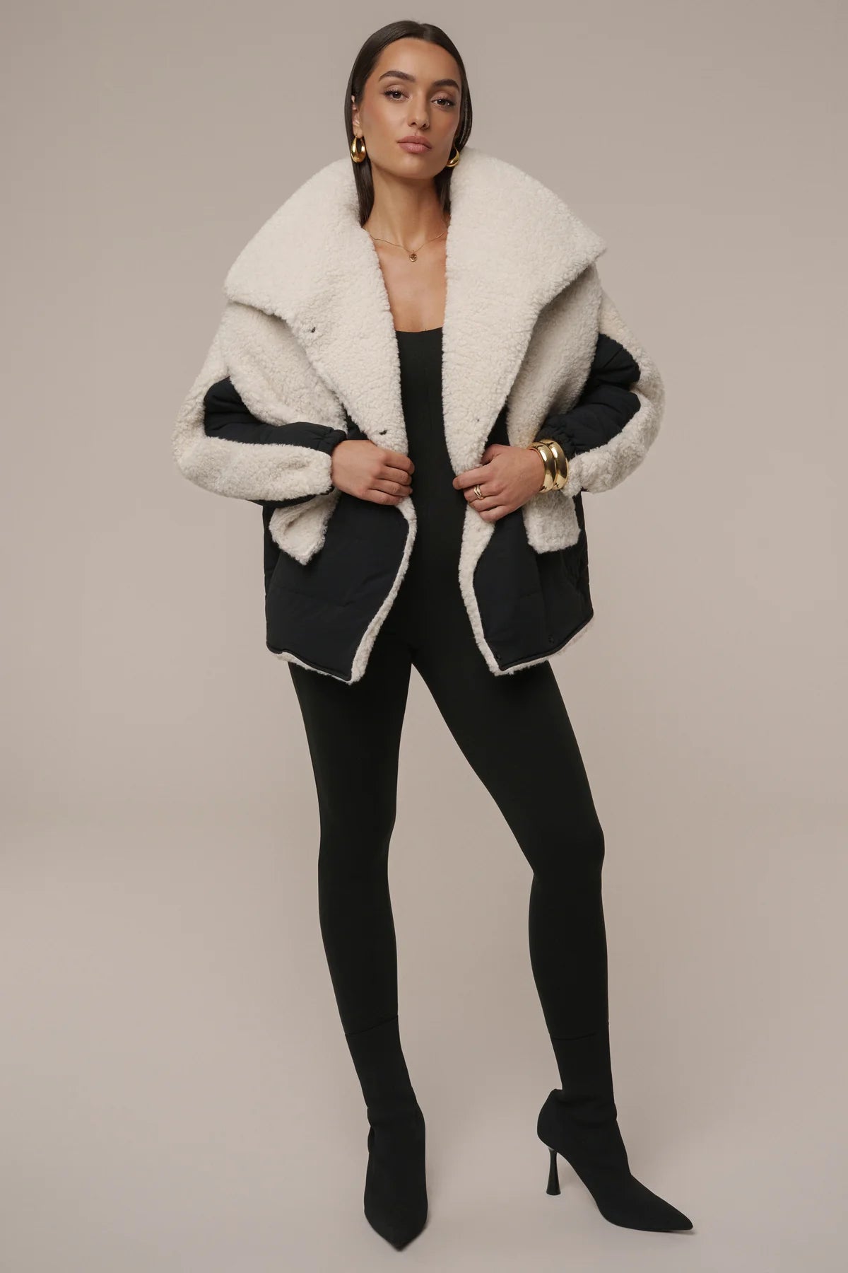Snow Luxe Sherpa Coat