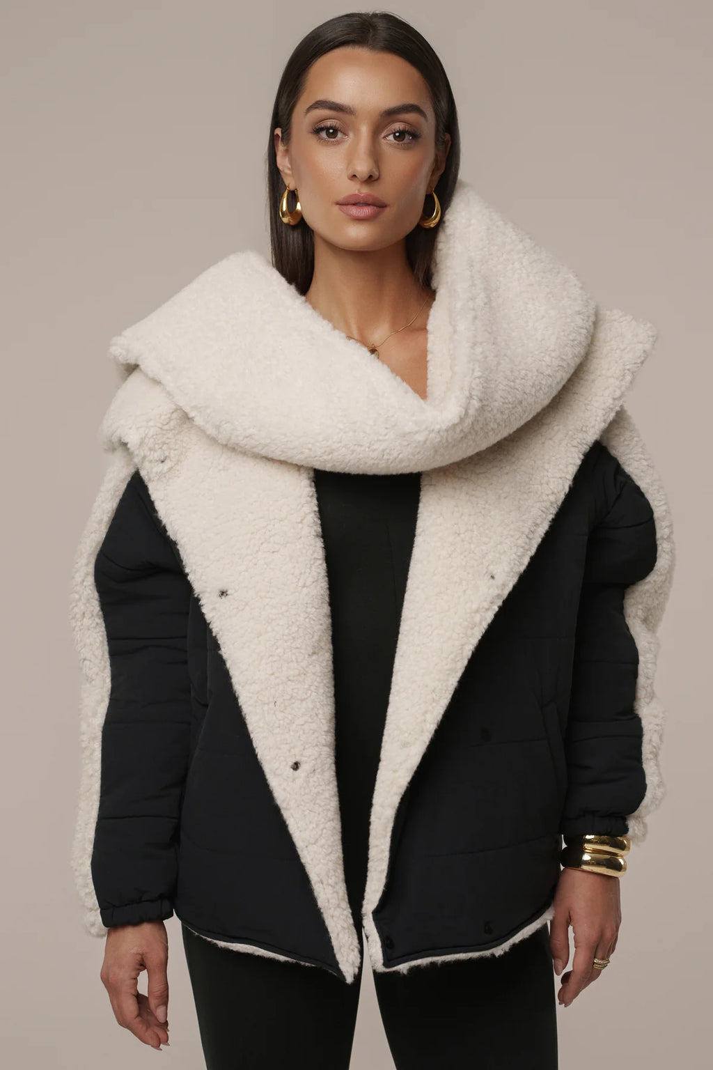 Snow Luxe Sherpa Coat