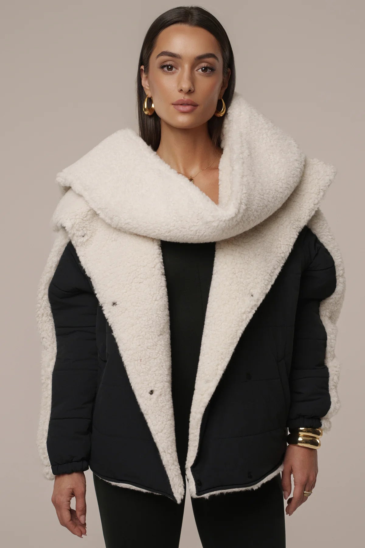 Snow Luxe Sherpa Coat
